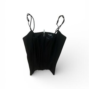 Bershka Black Corset Top
